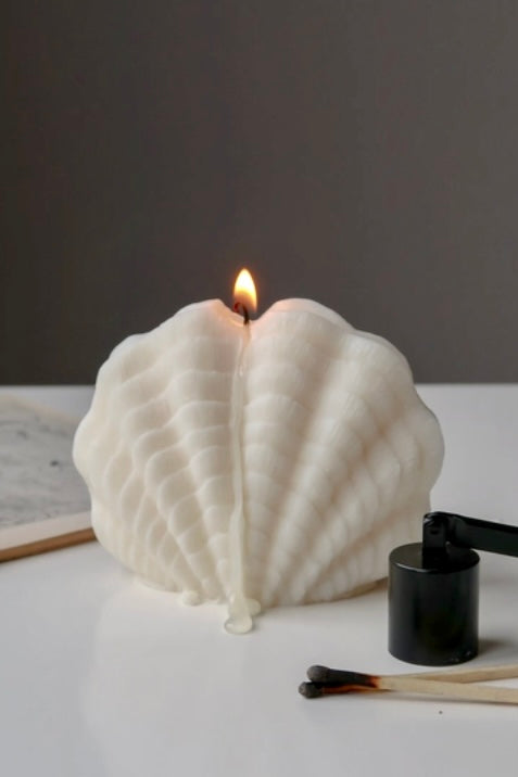 Clam Shell Candle from Southern Sunday